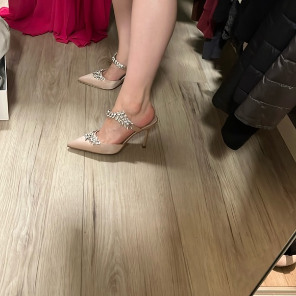 Manolo Blahnik Satin Mules 39 - Picture 4 of 16